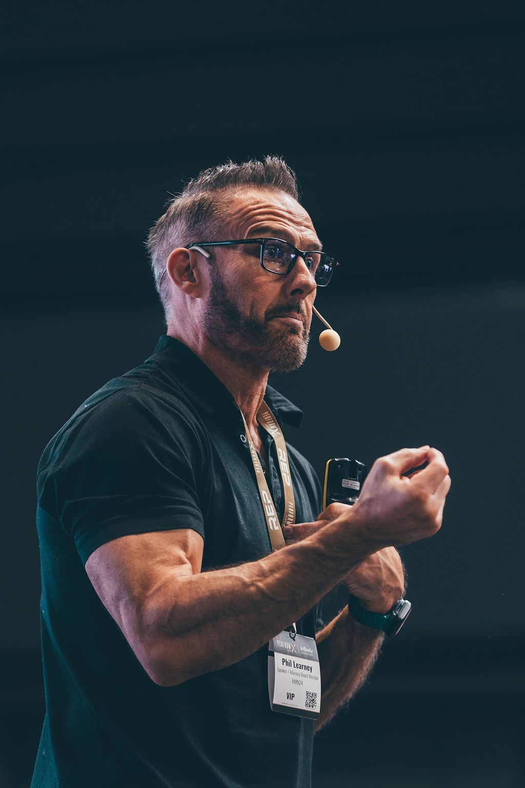 Phil Learney teaching